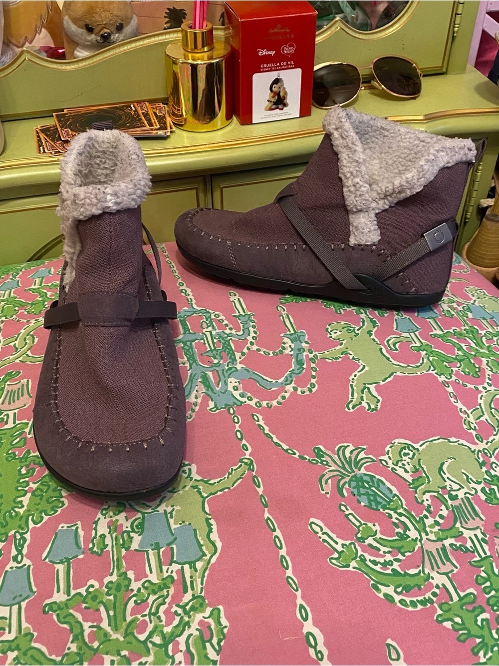 Xero Shoes Ashland Boots Ankle Faux Shearling Barefoot Womens Size 7.5